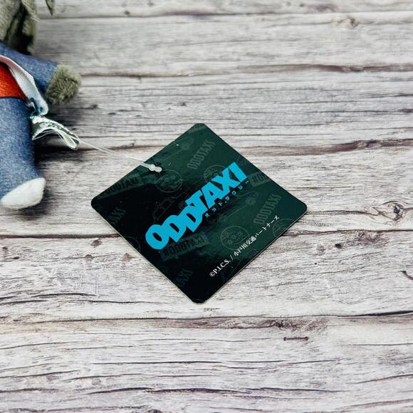 Odd Taxi Yano Porcupine Plush Keychain Anime New Japan Import US Seller - Picture 3 of 3